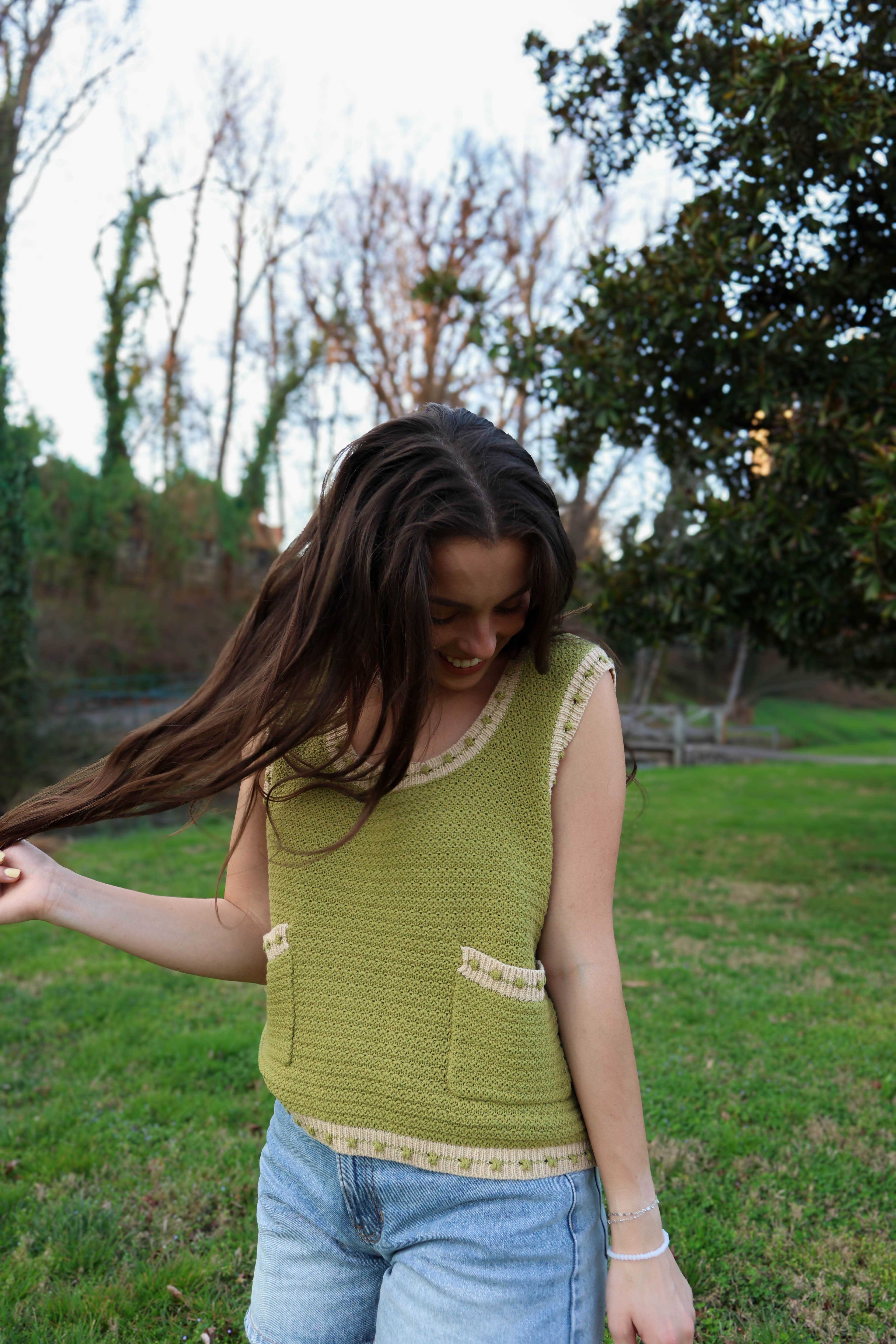 Olive Grove Knit Tank