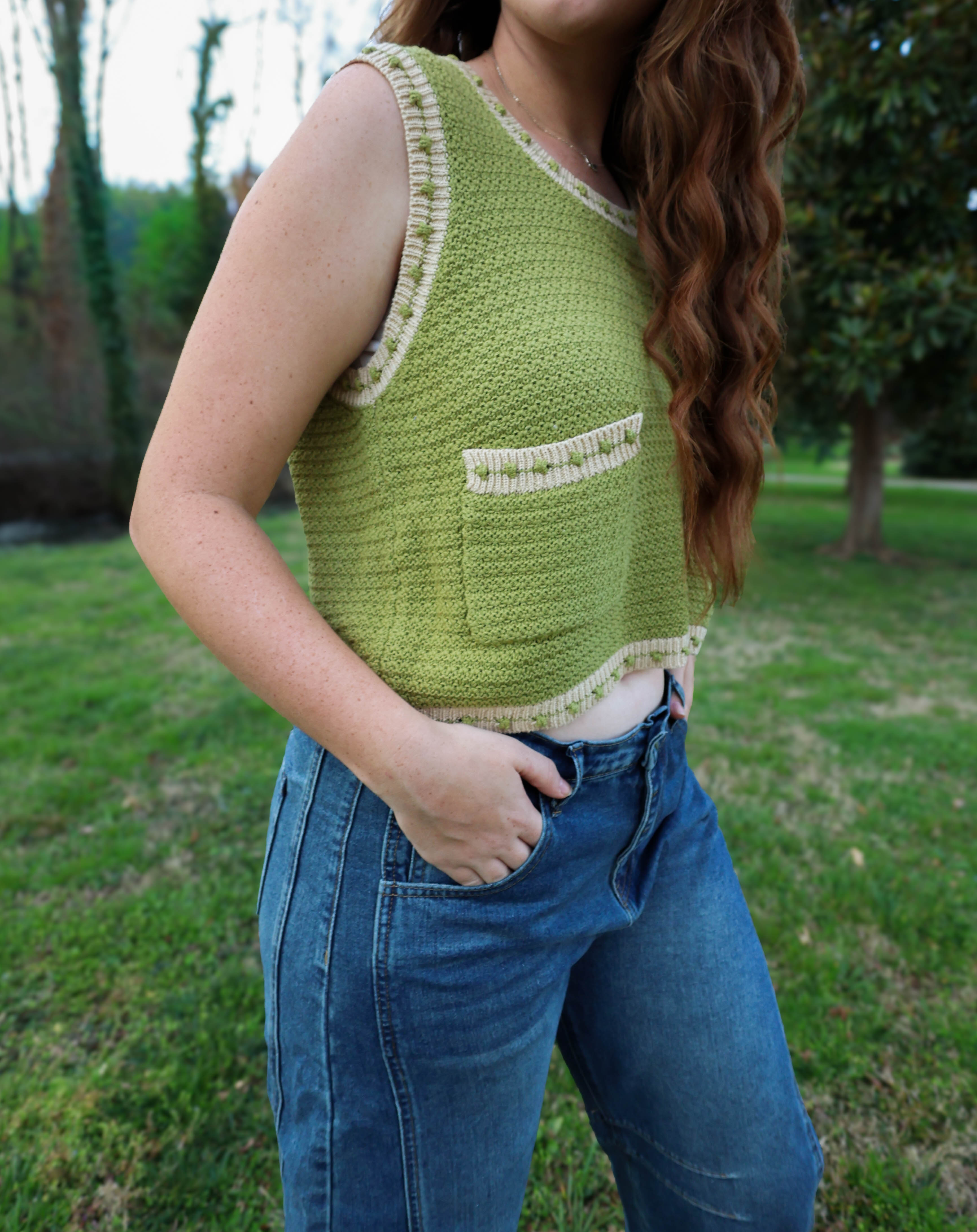 Olive Grove Knit Tank
