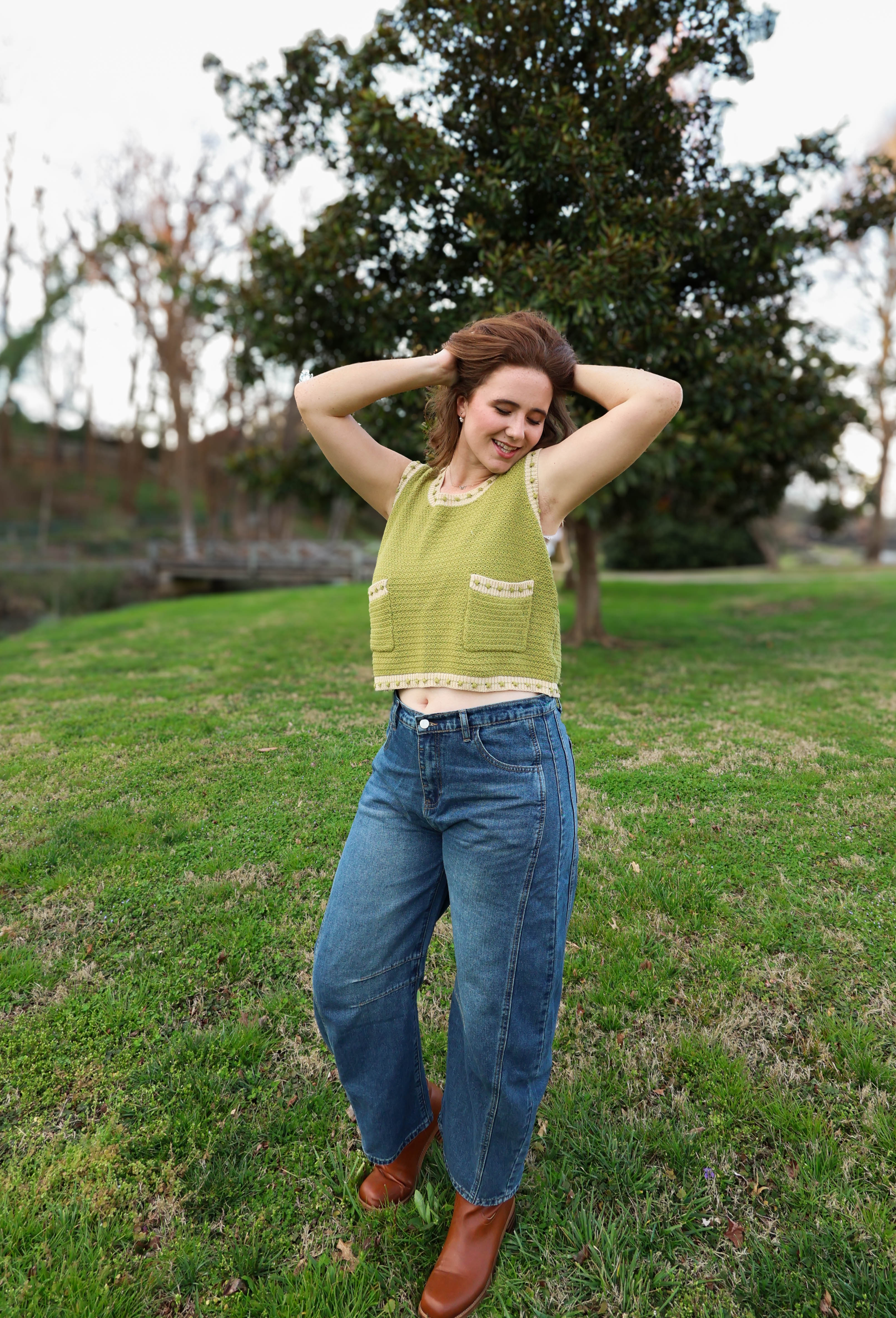 Olive Grove Knit Tank