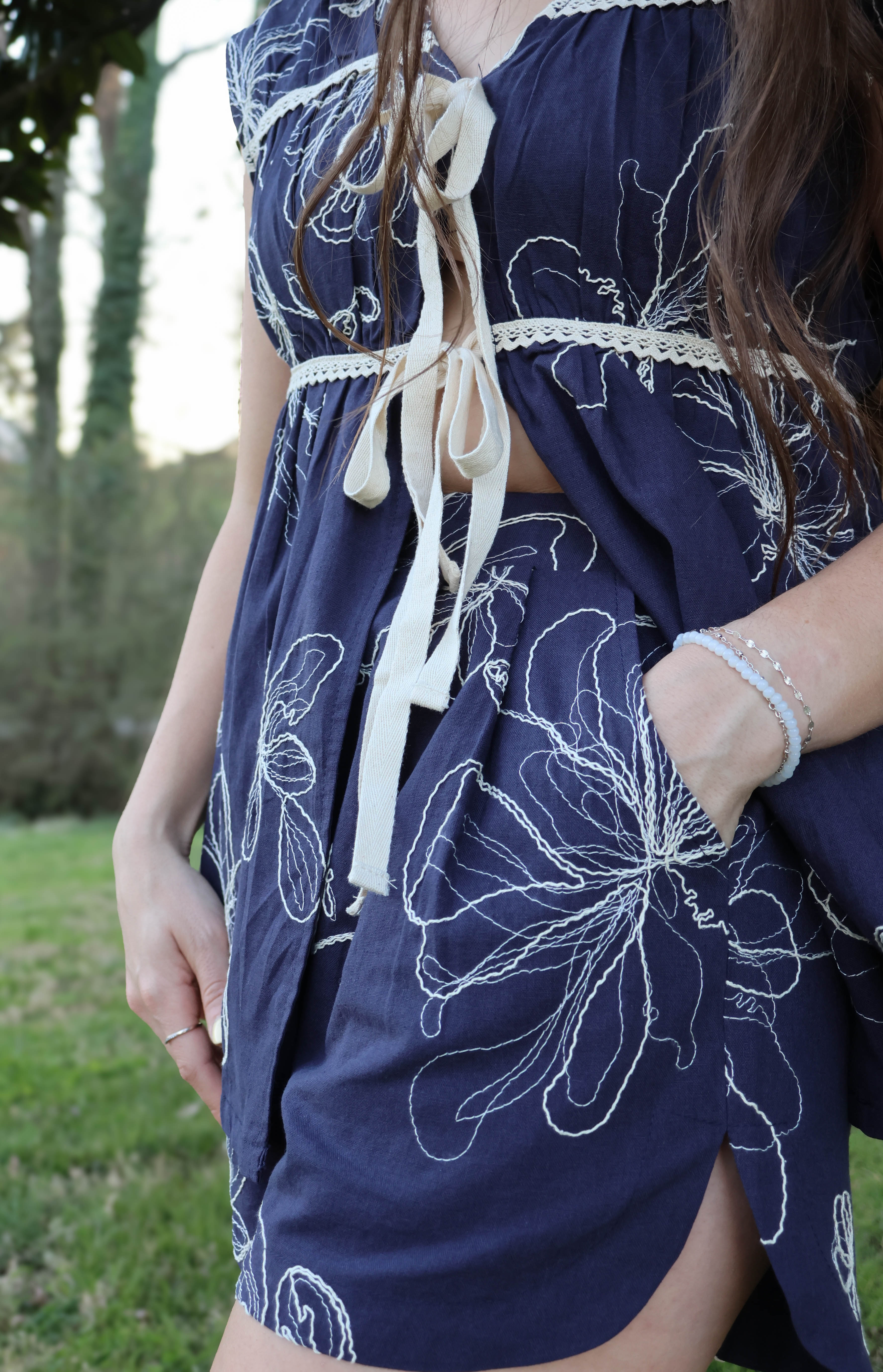 Midnight Bloom Shorts