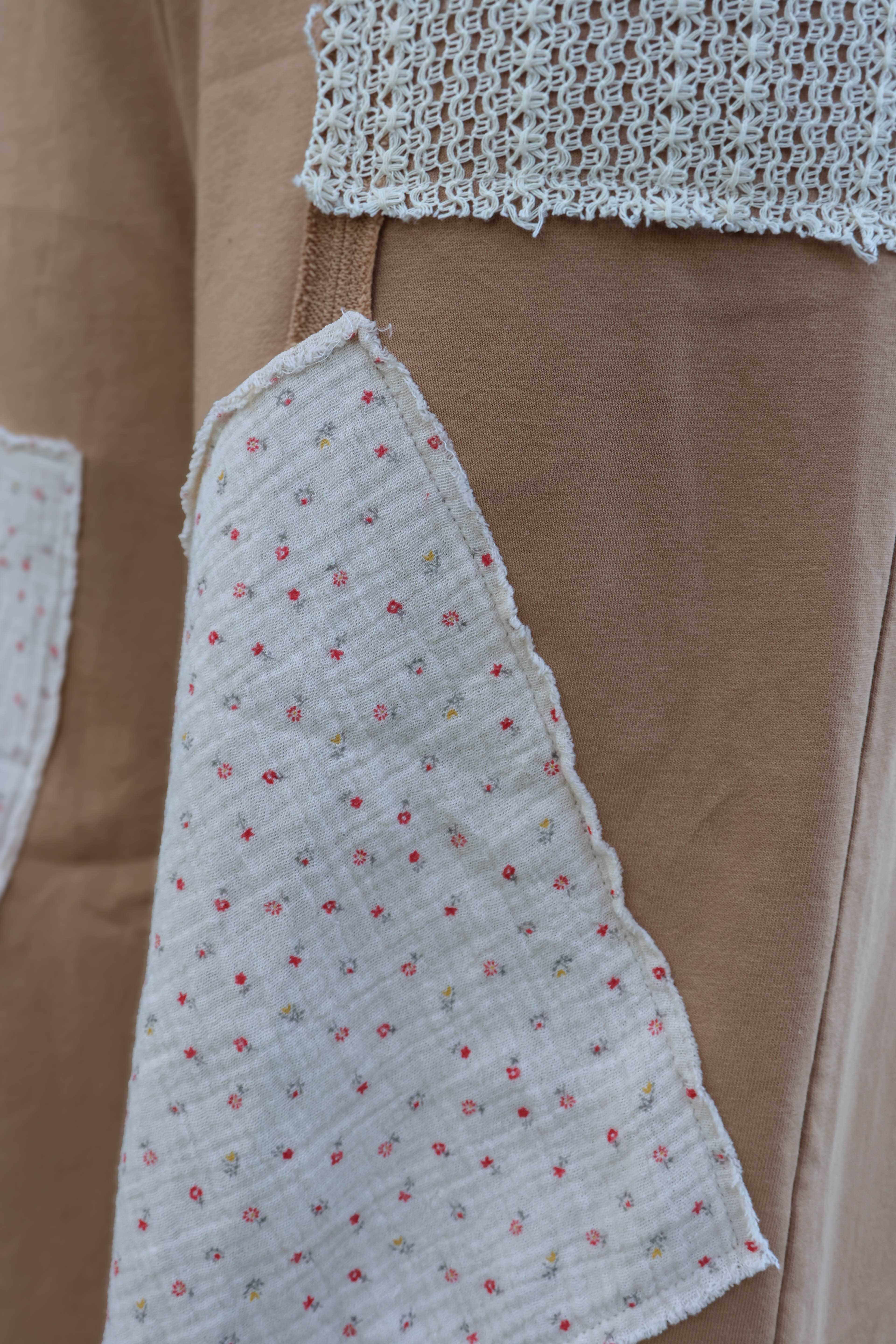 Golden Hour Patchwork Trousers