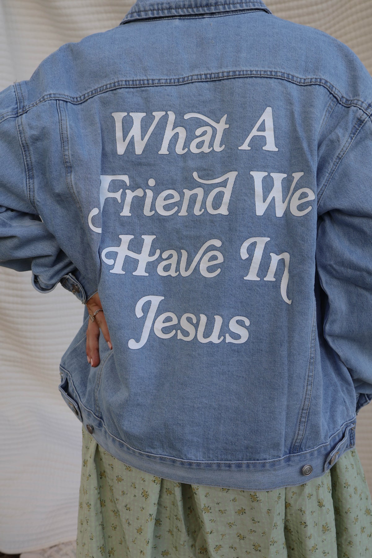 What a Friend Denim Jacket