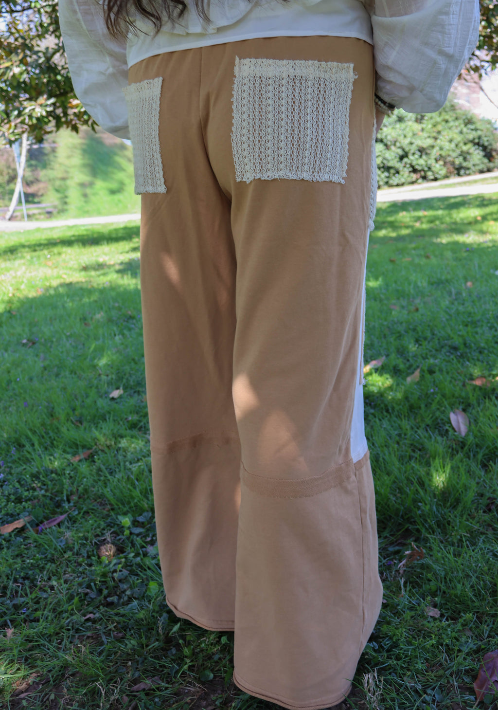 Golden Hour Patchwork Trousers