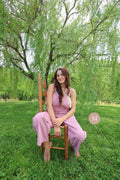 Pink Lemonade Overalls
