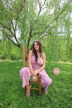 Pink Lemonade Overalls