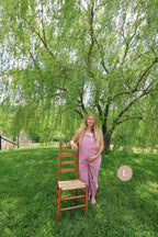 Pink Lemonade Overalls