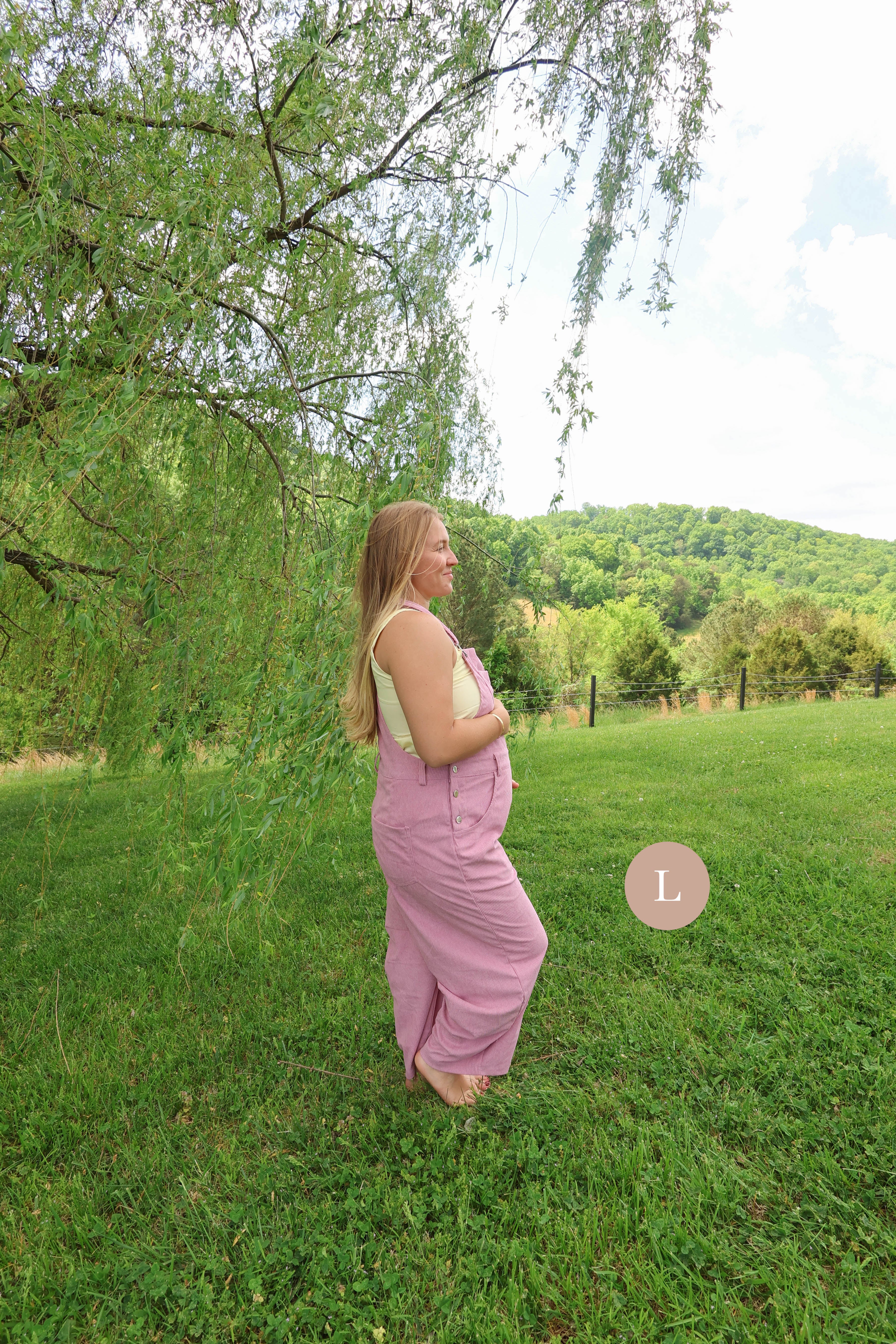 Pink Lemonade Overalls