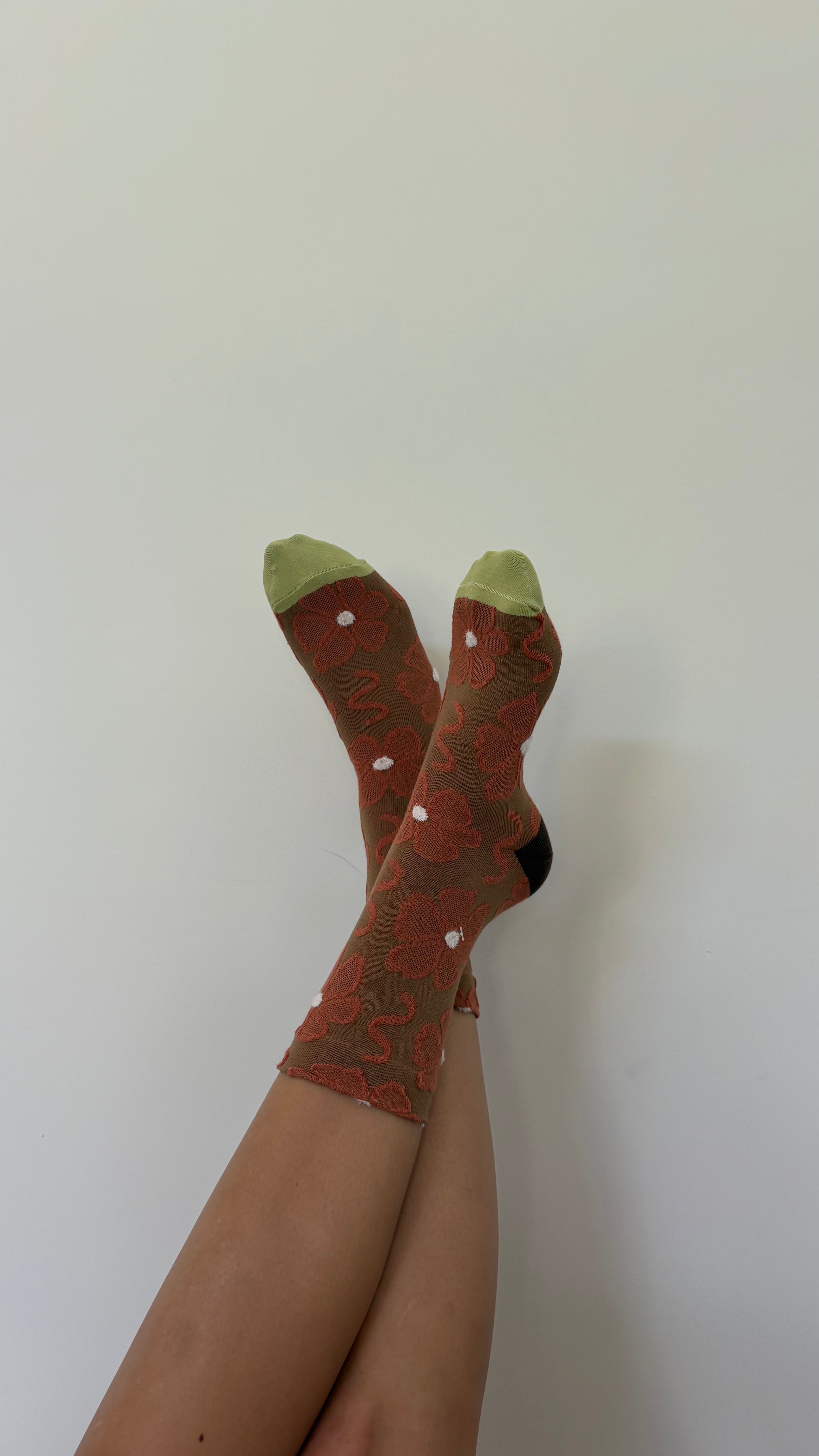 Terracotta Bloom Socks