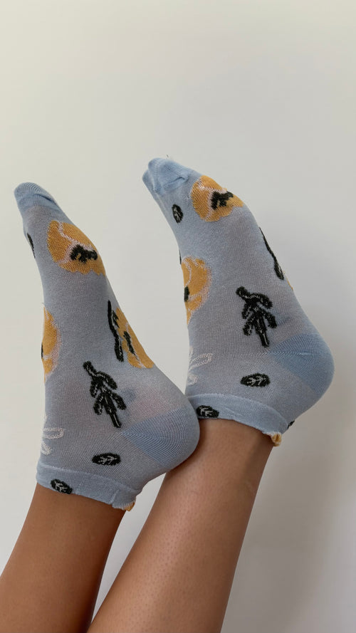 Bluebell Floral Socks