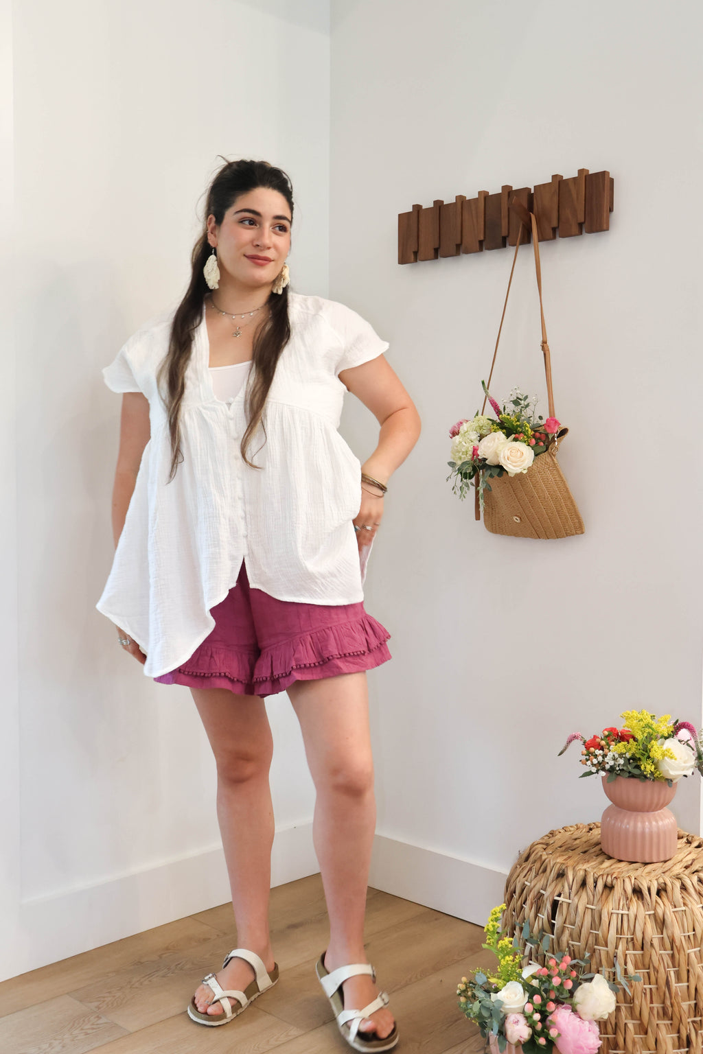 Sunday stroll Babydoll Top