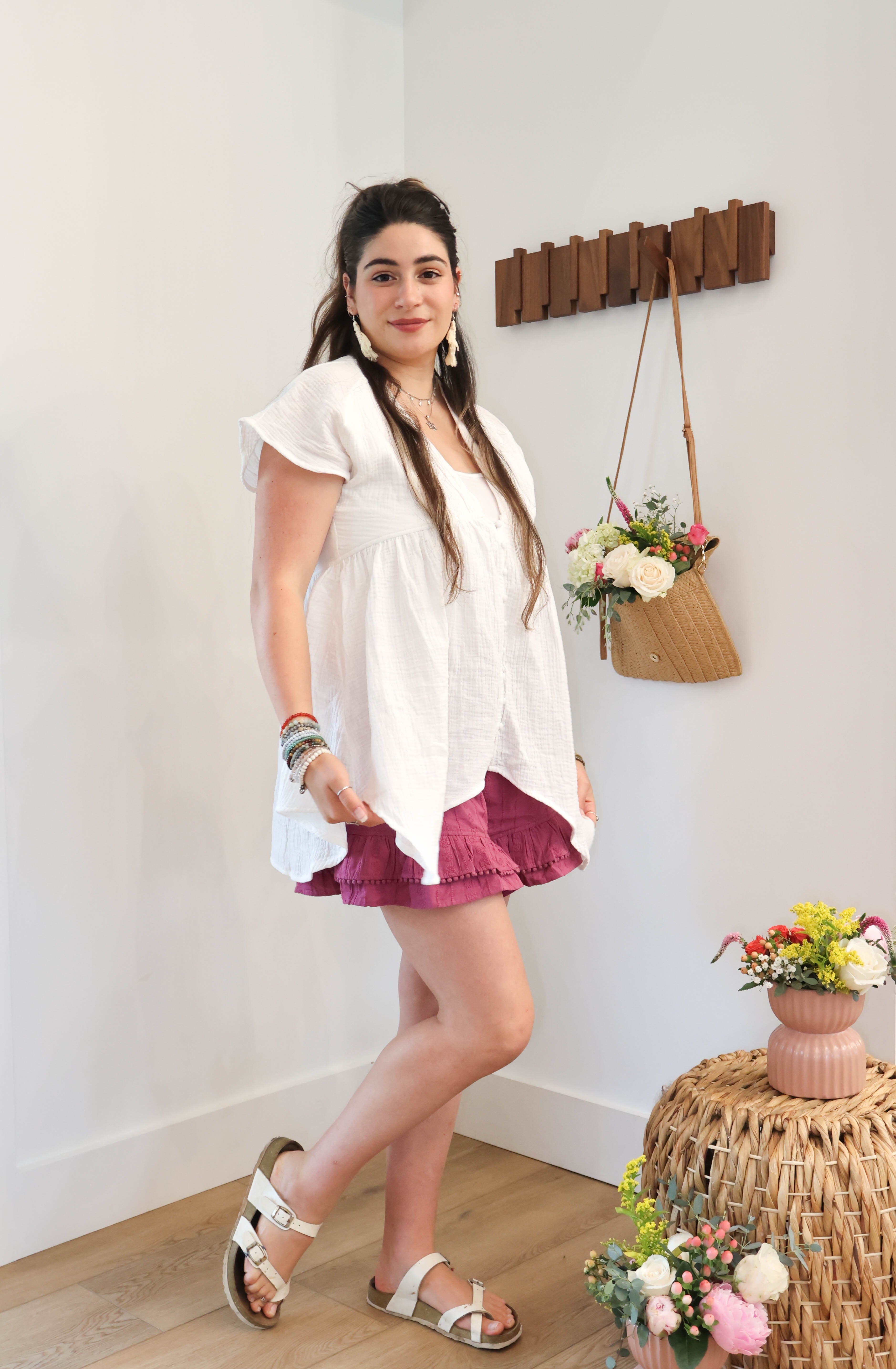 Sunday stroll Babydoll Top
